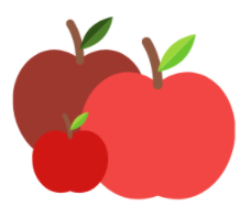Logo de manzanas
